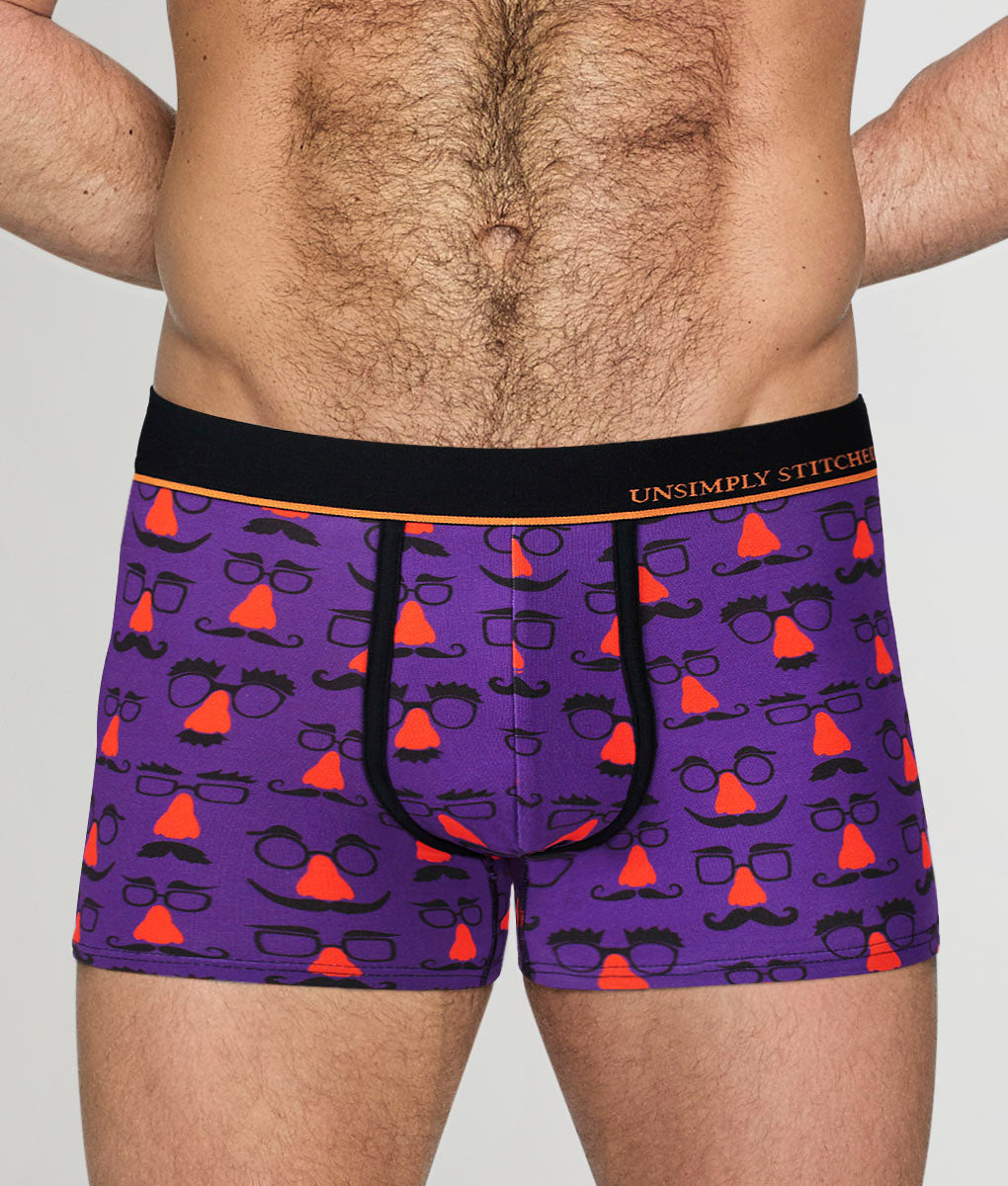 Unsimply Stitched Master of Disguse Trunk - Purple Multi / Small