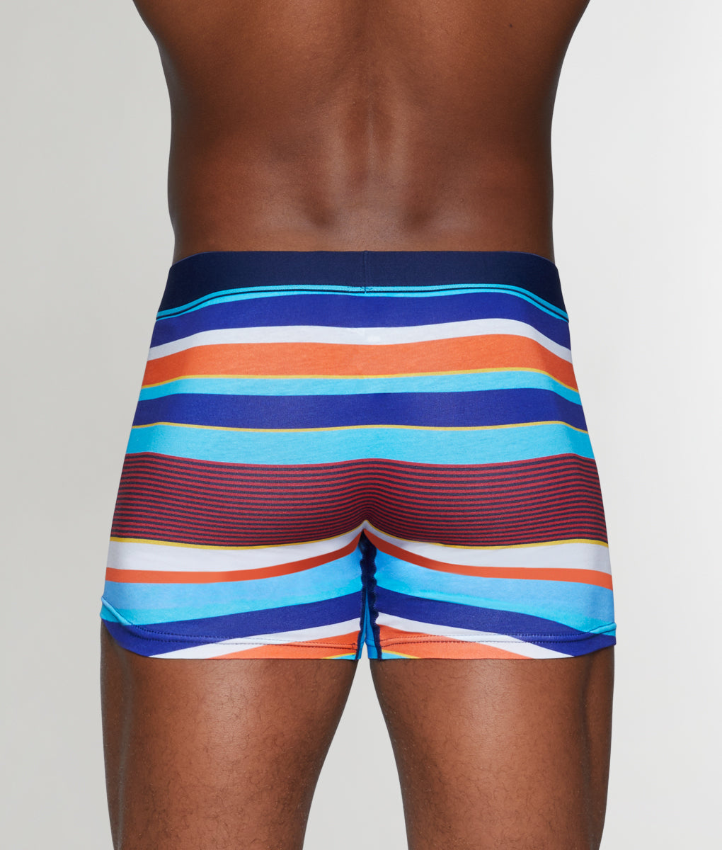 Unsimply Stitched Old School Stripe Trunk - Red / Small
