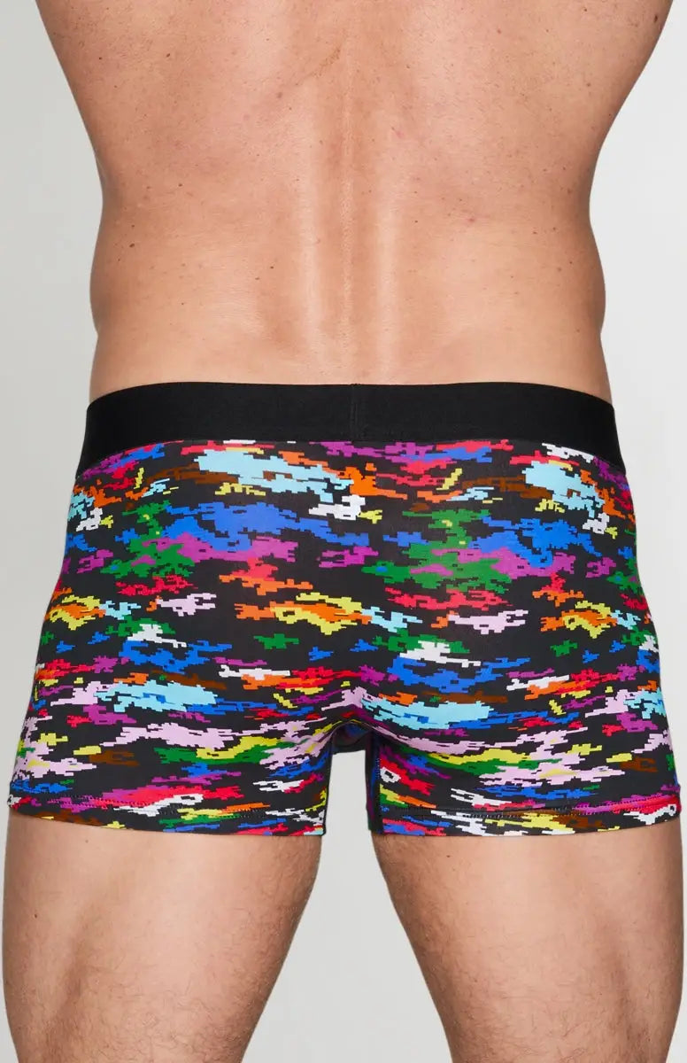 Unsimply Stitched Pride Digital Camo Trunk