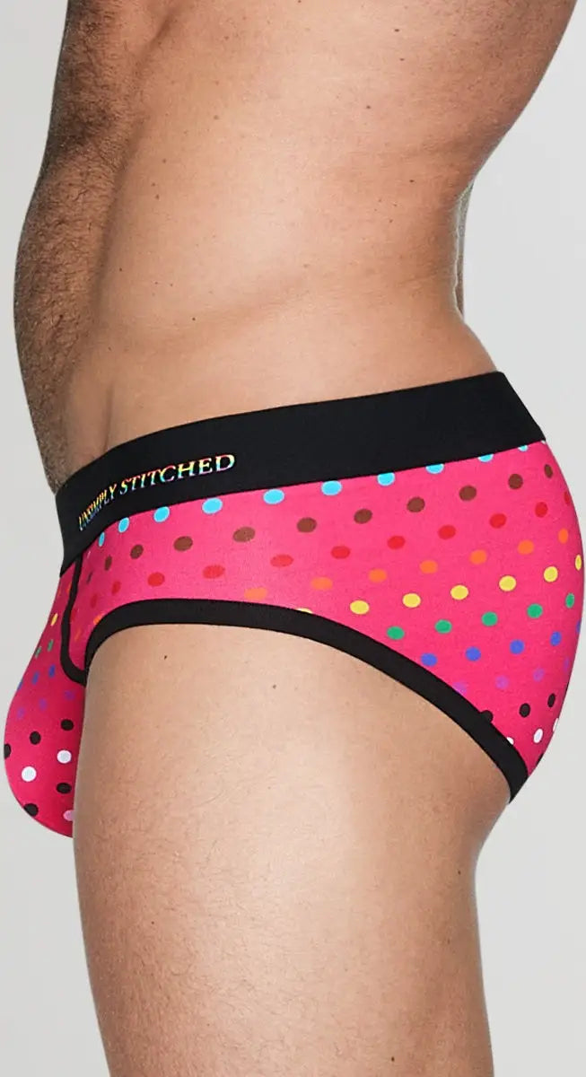 Unsimply Stitched Pride Polka Dot Brief