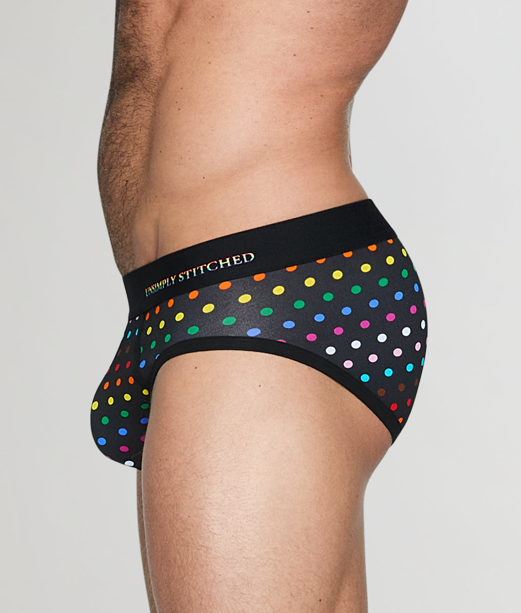 Unsimply Stitched Pride Polka Dot Brief