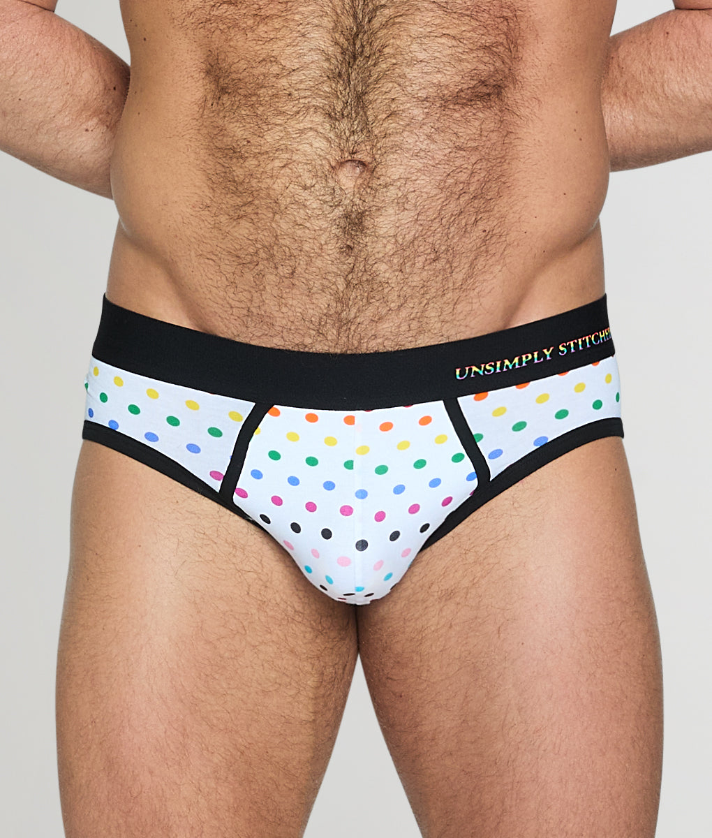 Unsimply Stitched Pride Polka Dot Brief