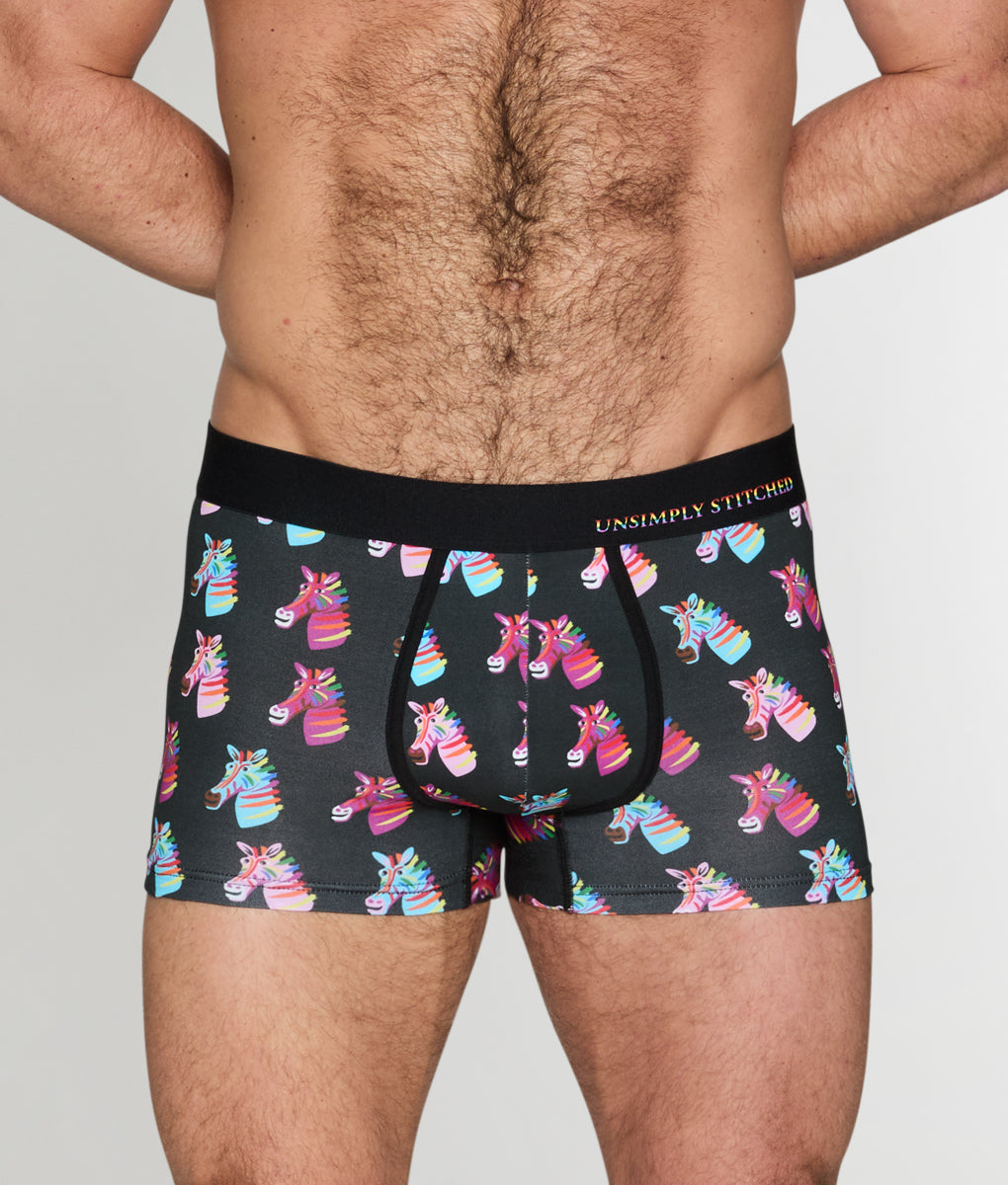 Unsimply Stitched Pride Zebra Trunk - Small