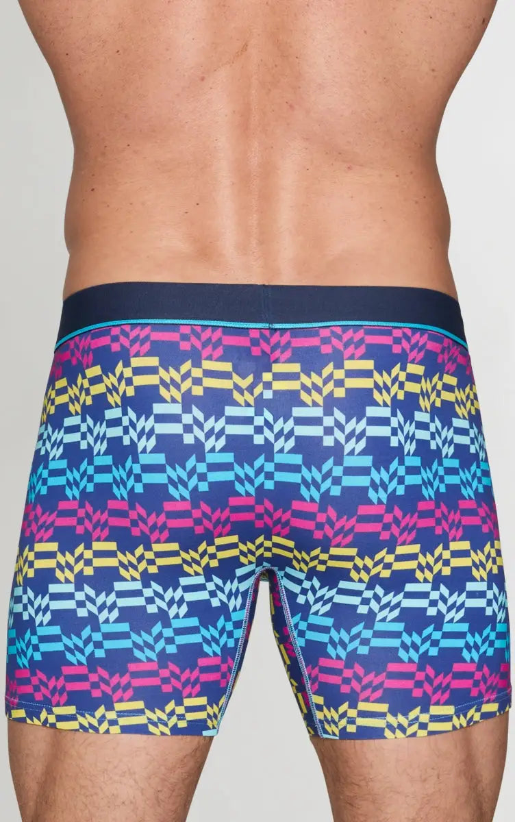 Unsimply Stitched Retro Stripe Boxer Brief