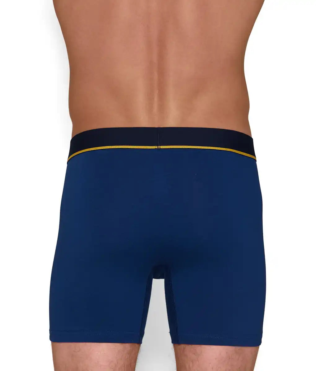 Unsimply Stitched Solid Boxer Brief Blue / Small