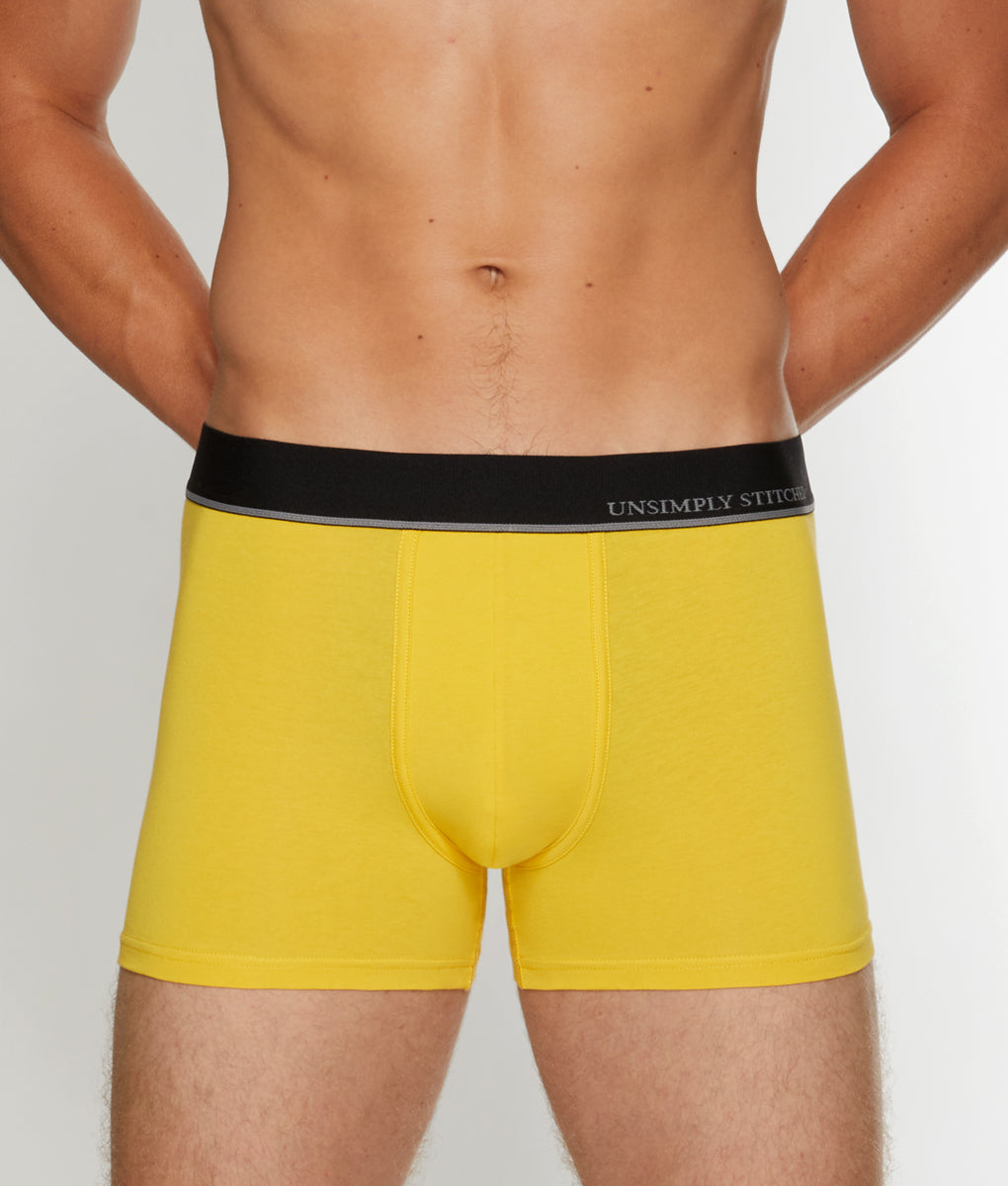 Unsimply Stitched Solid Trunk - Canary / Small