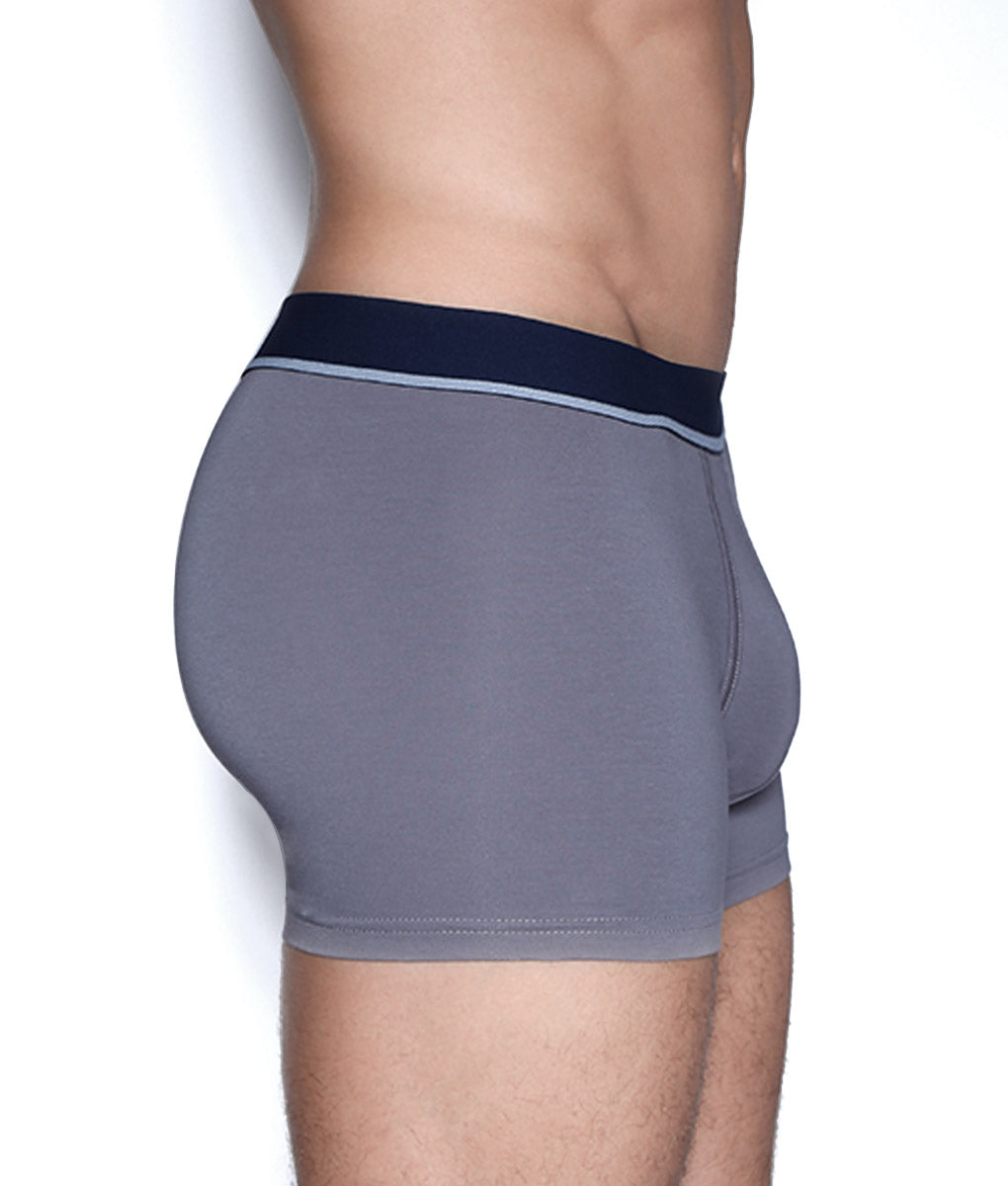 Unsimply Stitched Solid Trunk - Grey / Small