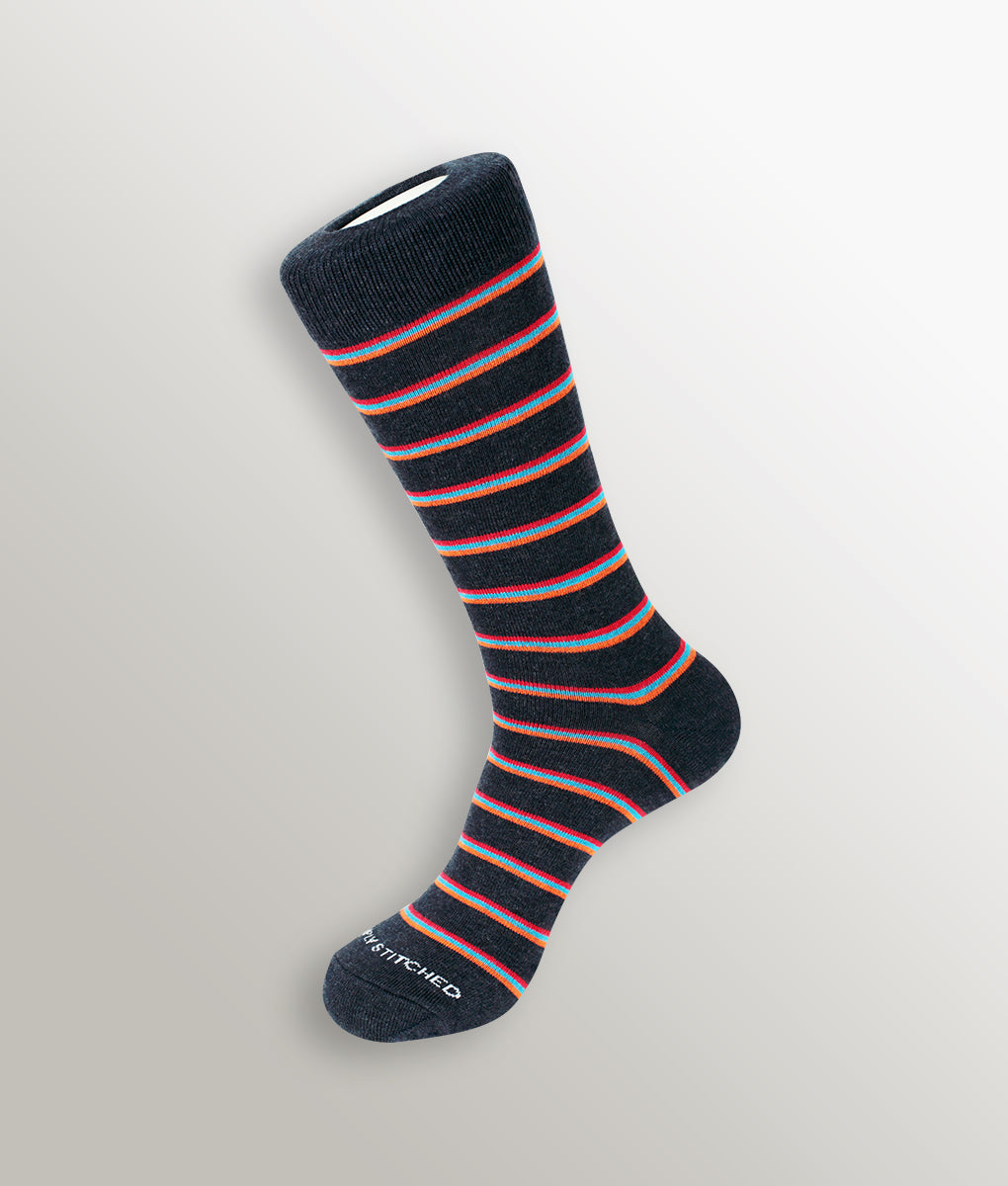 Unsimply Stitched Stripe Sock