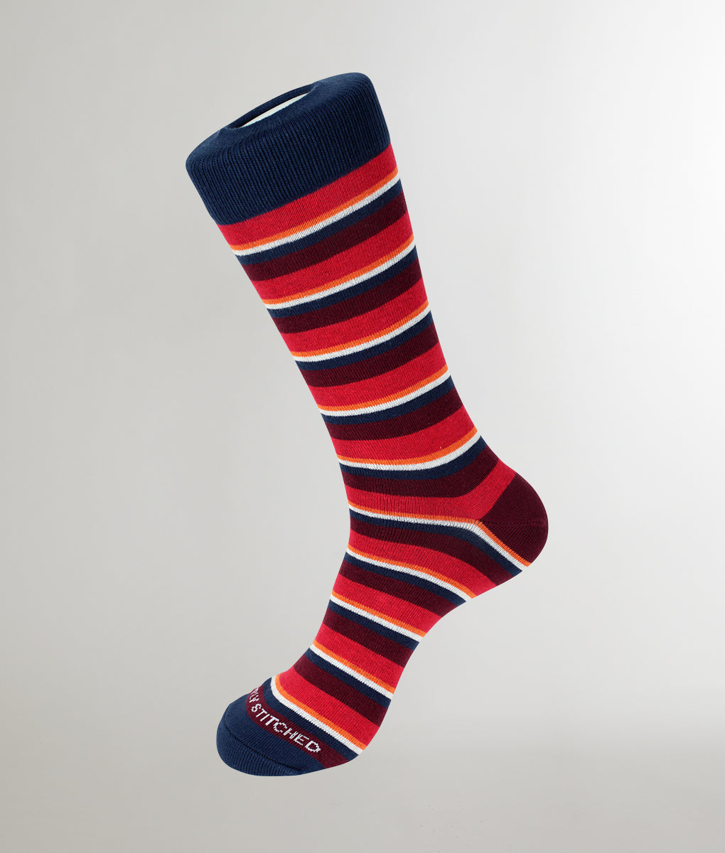 Unsimply Stitched Blink Stripe Sock