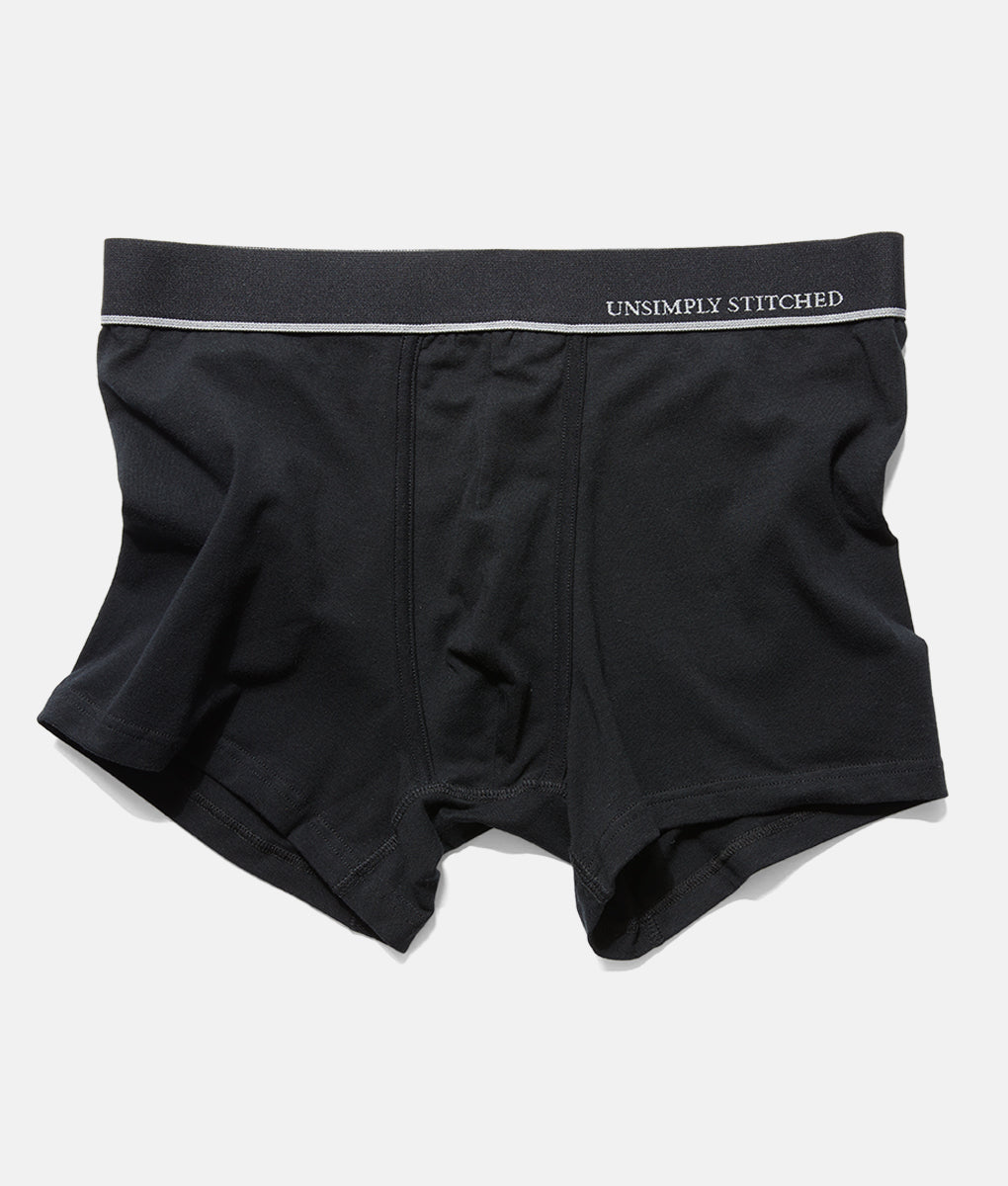 Unsimply Stitched Solid Trunk