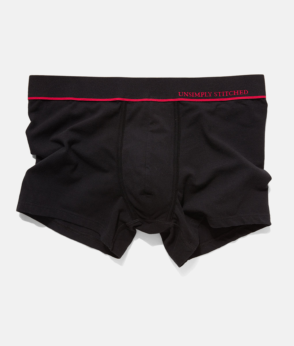 Unsimply Stitched Solid Trunk
