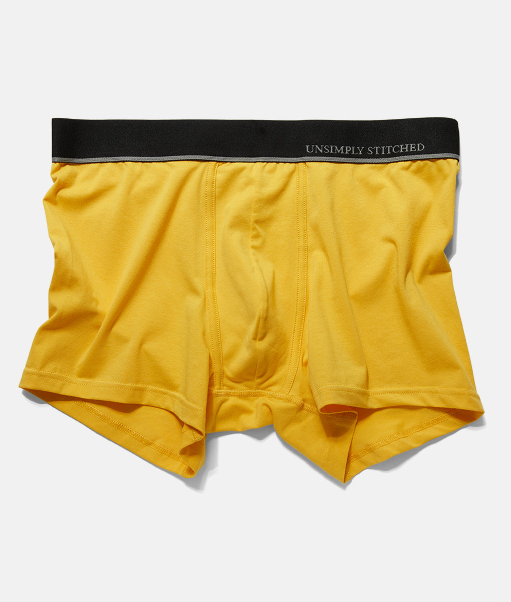 Unsimply Stitched Solid Trunk