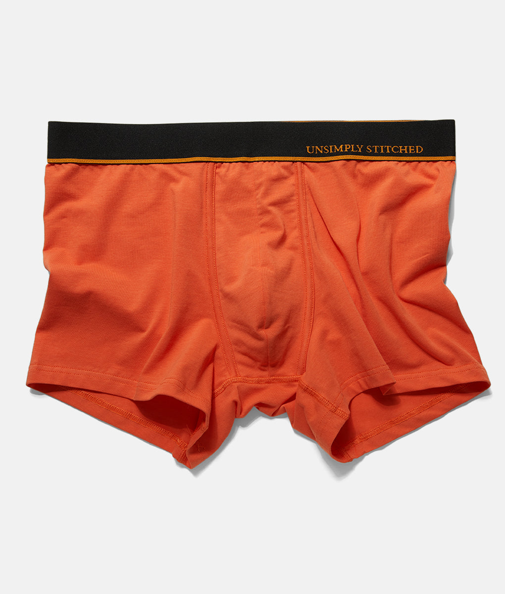 Unsimply Stitched Solid Trunk