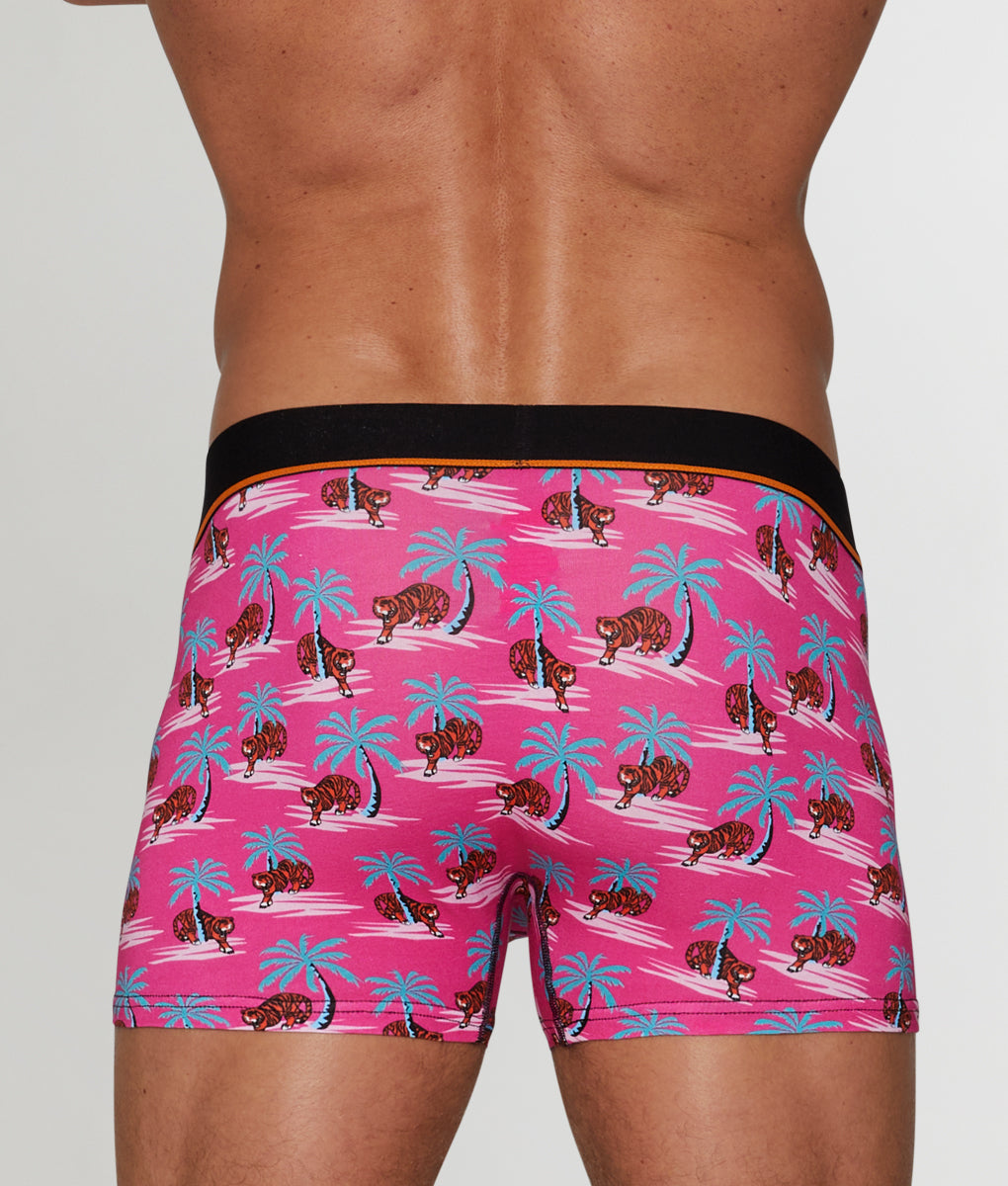 Unsimply Stitched Island Tiger Trunk Pink Multi / Small