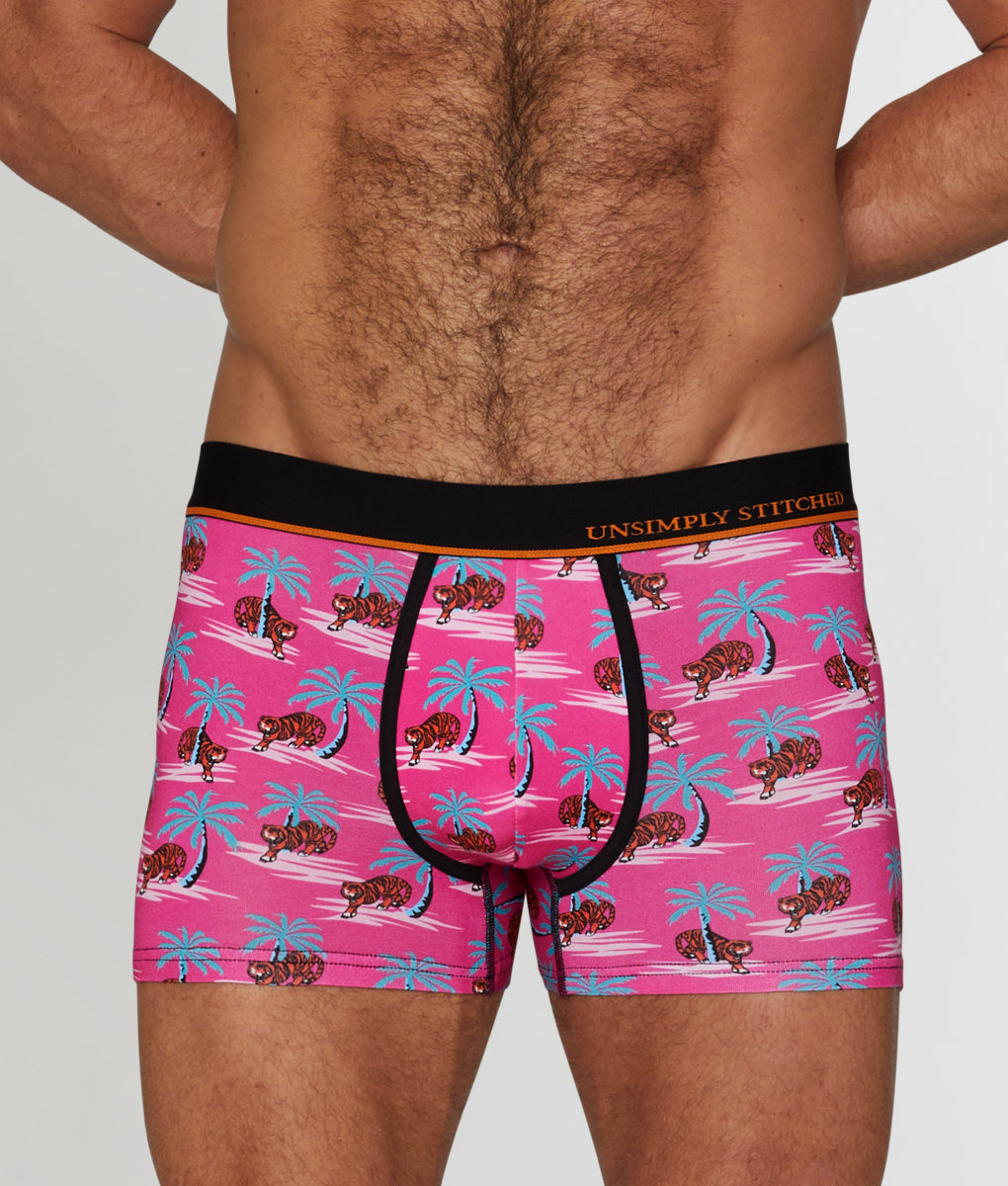 Unsimply Stitched Island Tiger Trunk Pink Multi / Small