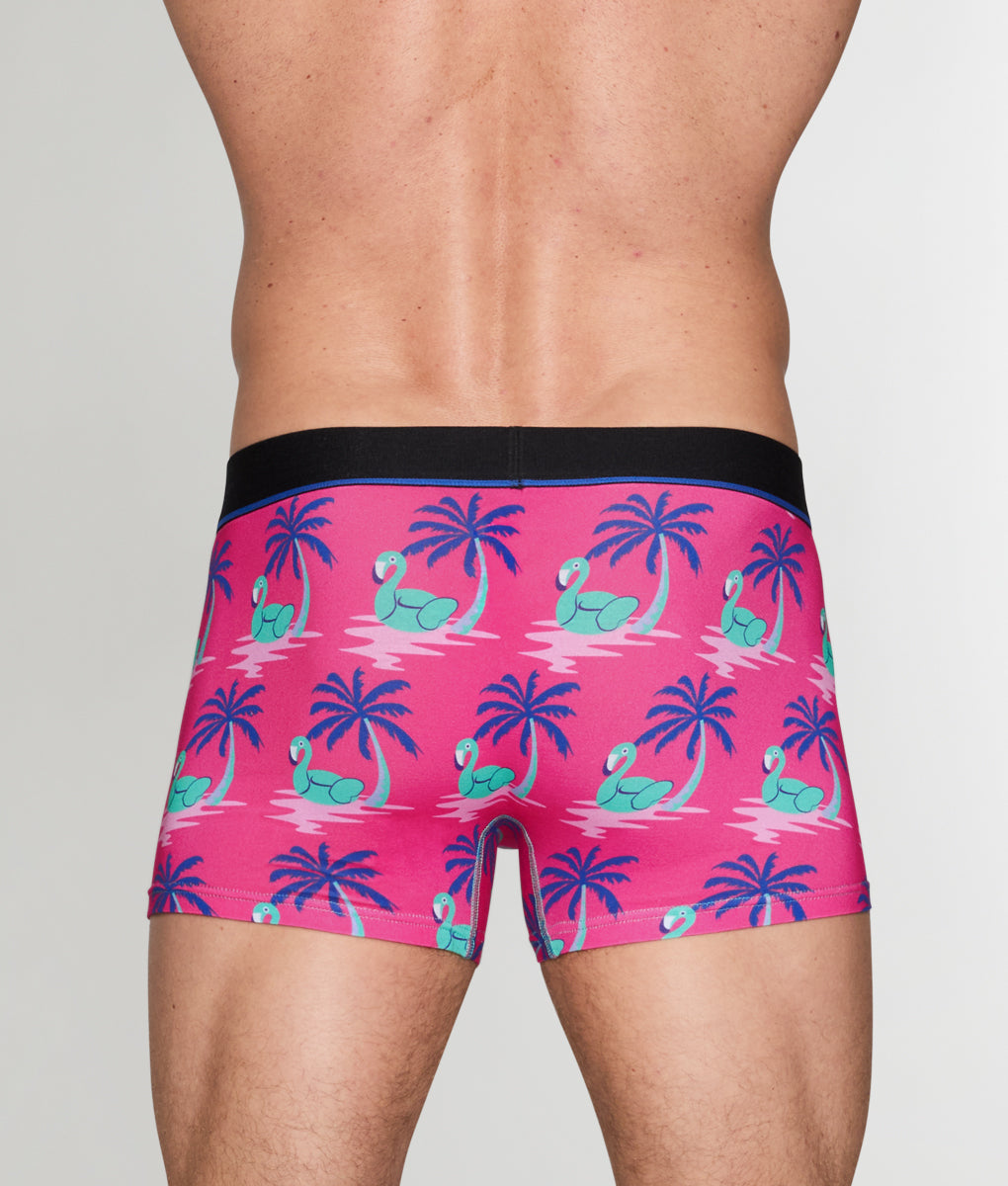 Unsimply Stitched Flamingo Palm Tree Trunk
