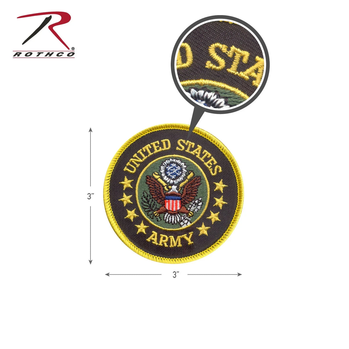 Us Army Round Patch