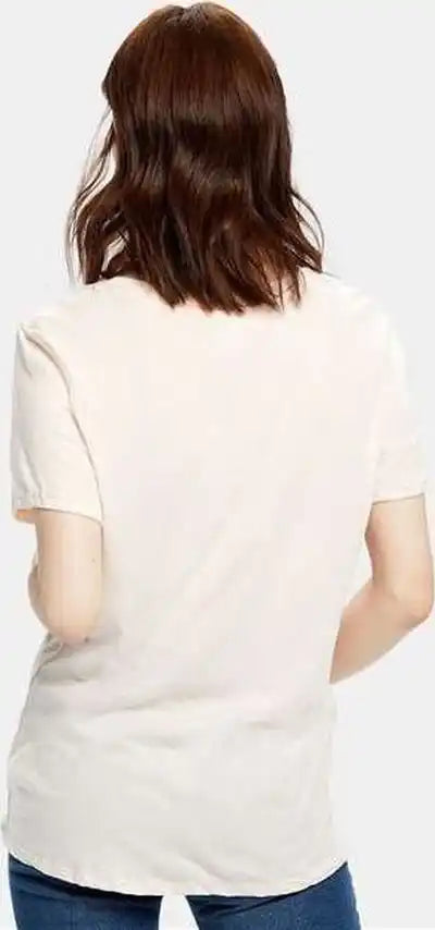Us Blanks Us115 Women’s Loose Fit Boyfriend Tee - Light Rose Pink