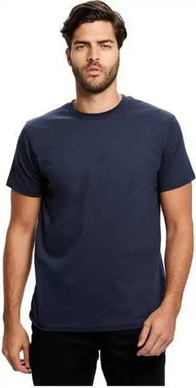 Us Blanks Us2000 Short Sleeve Crewneck t Shirt Navy
