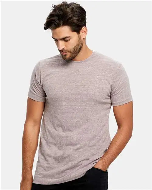 Us Blanks Us2229 Tri-blend T-shirt - Tri Brown - Adult Xs