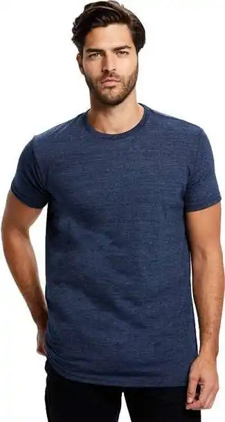 Us Blanks Us2229 Tri-blend Tee - Tri-navy - Navy / Adult m