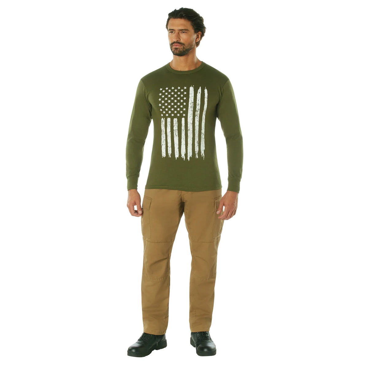 Us Flag Long Sleeve T-shirt