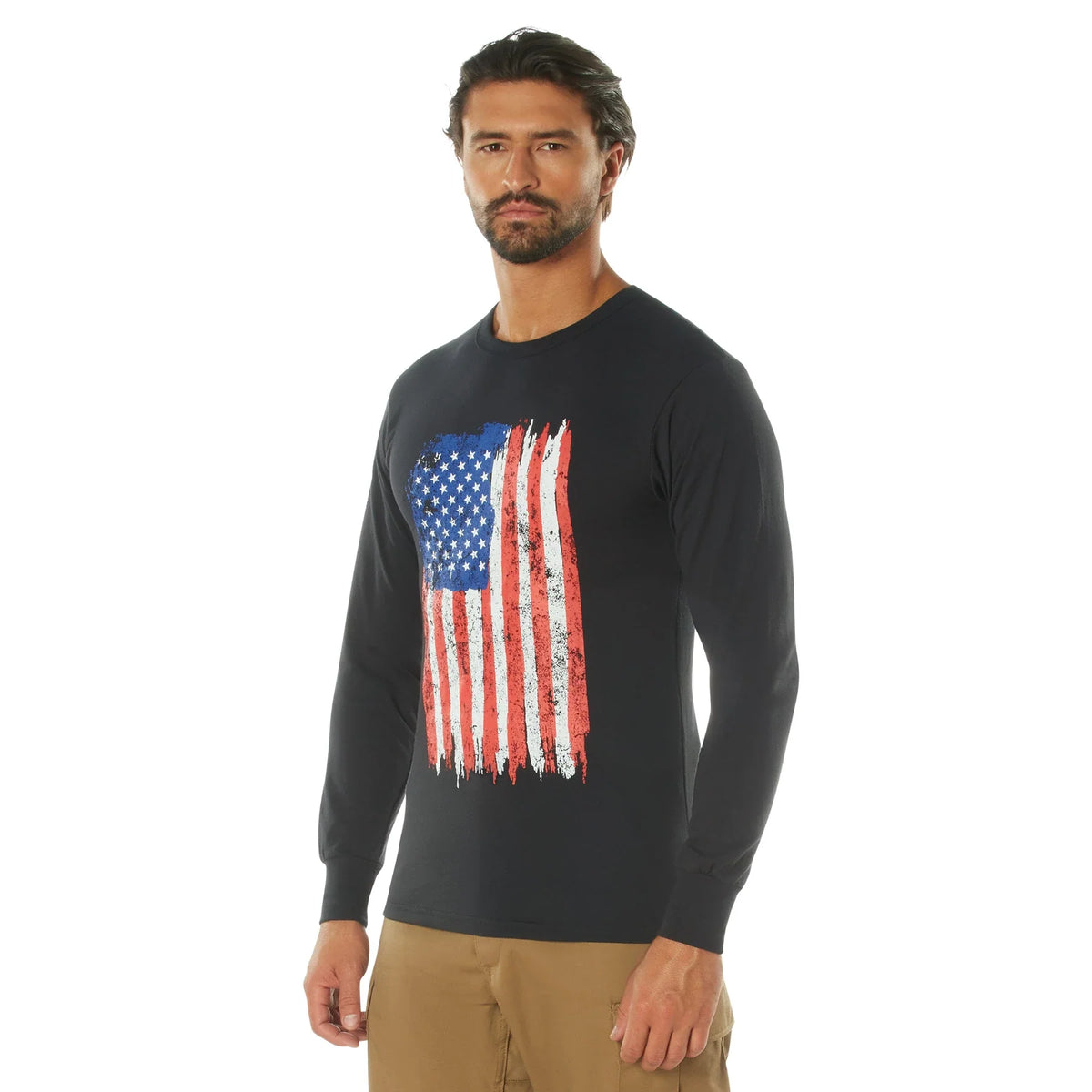Us Flag Long Sleeve T-shirt