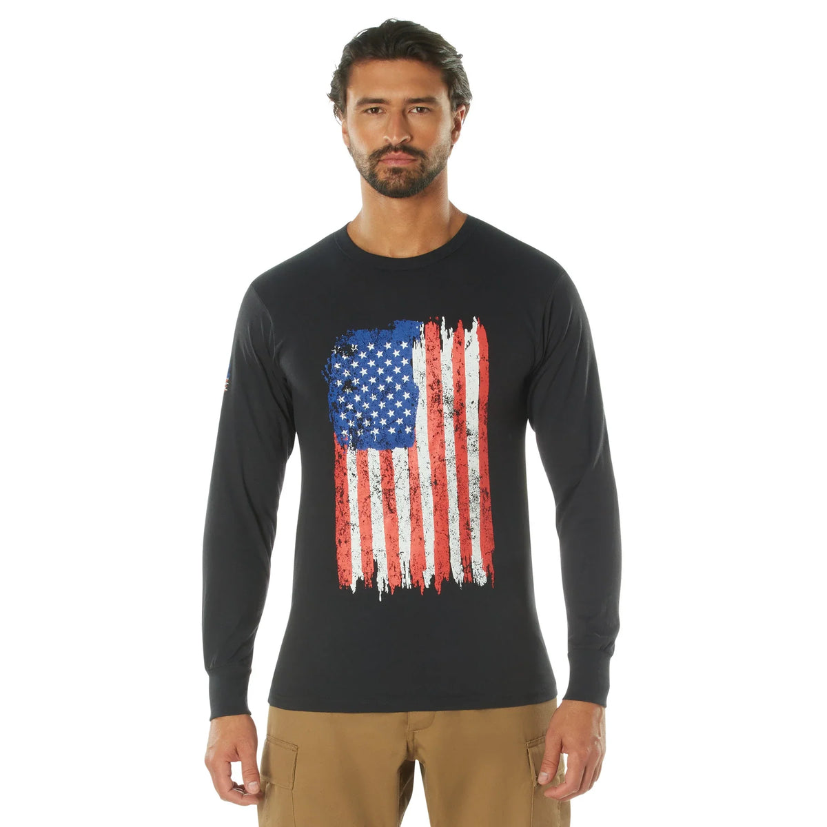 Us Flag Long Sleeve T-shirt