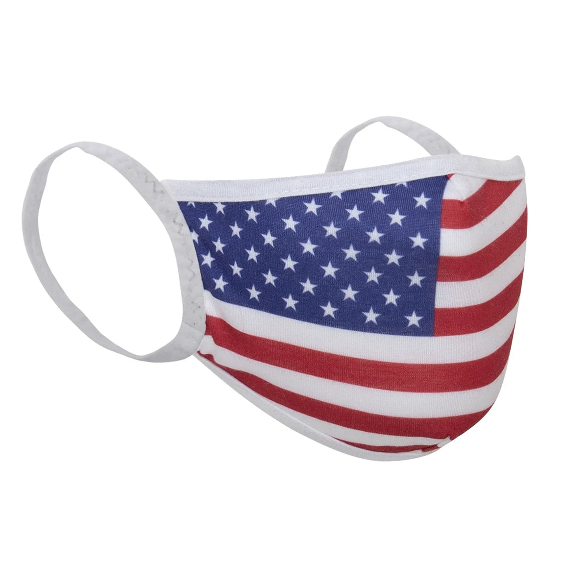 Us Flag Reusable 3 Layer Facemask
