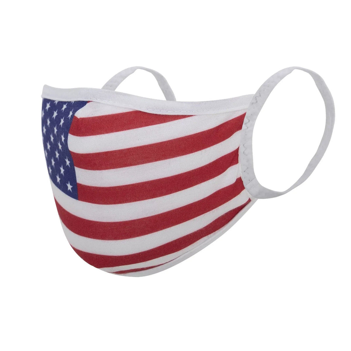 Us Flag Reusable 3 Layer Facemask