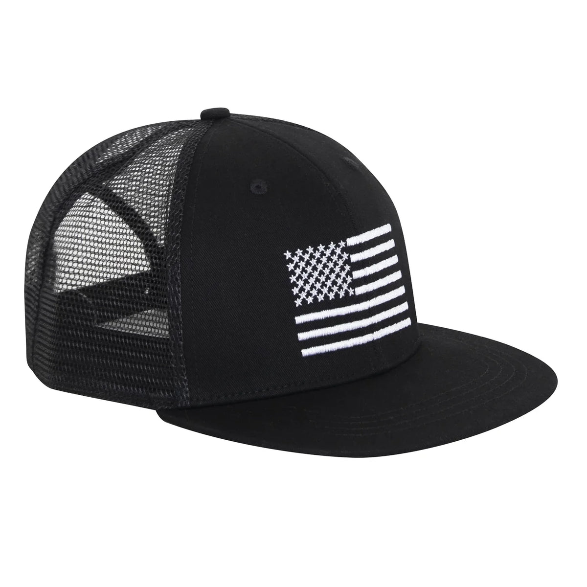 Us Flag Trucker Cap