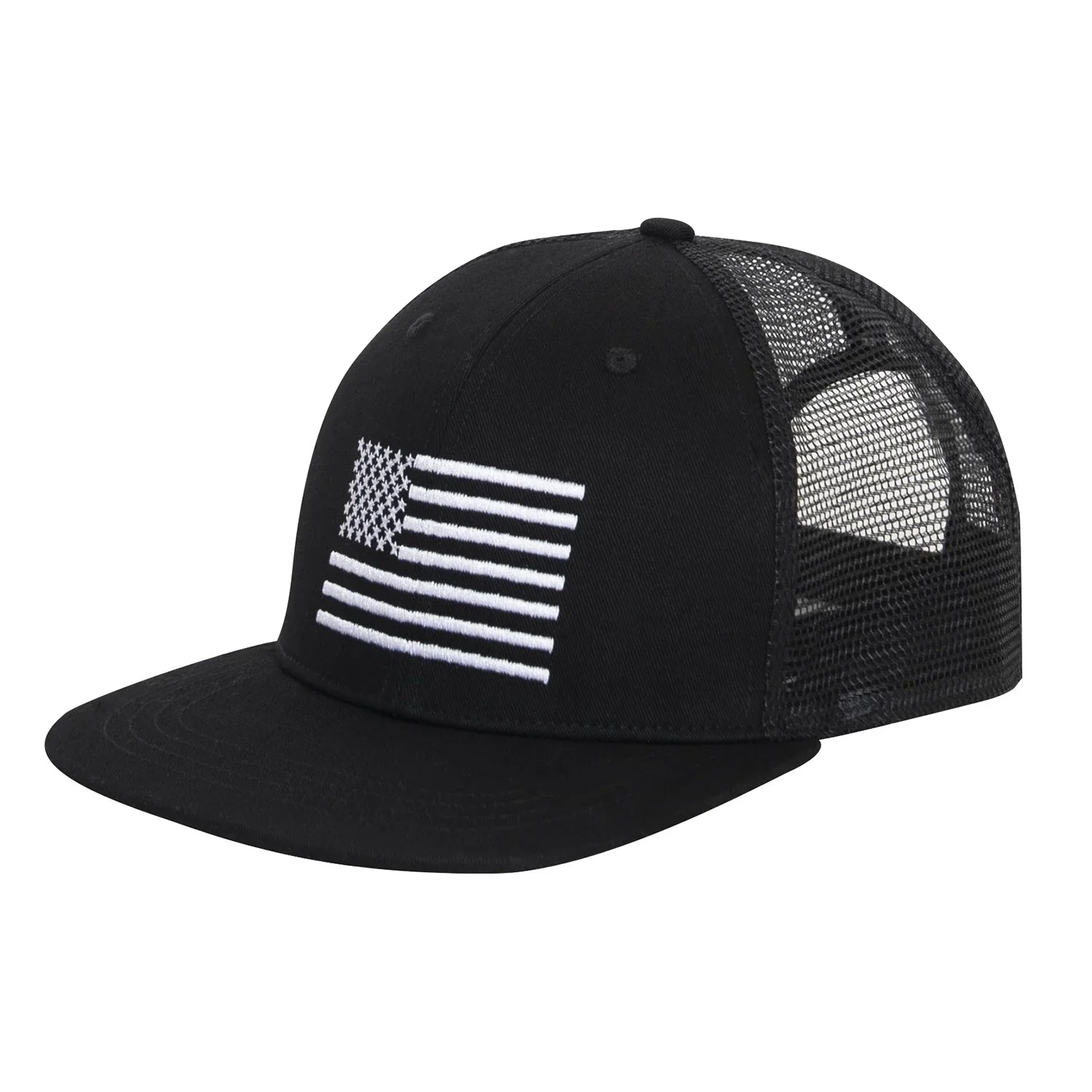 Us Flag Trucker Cap