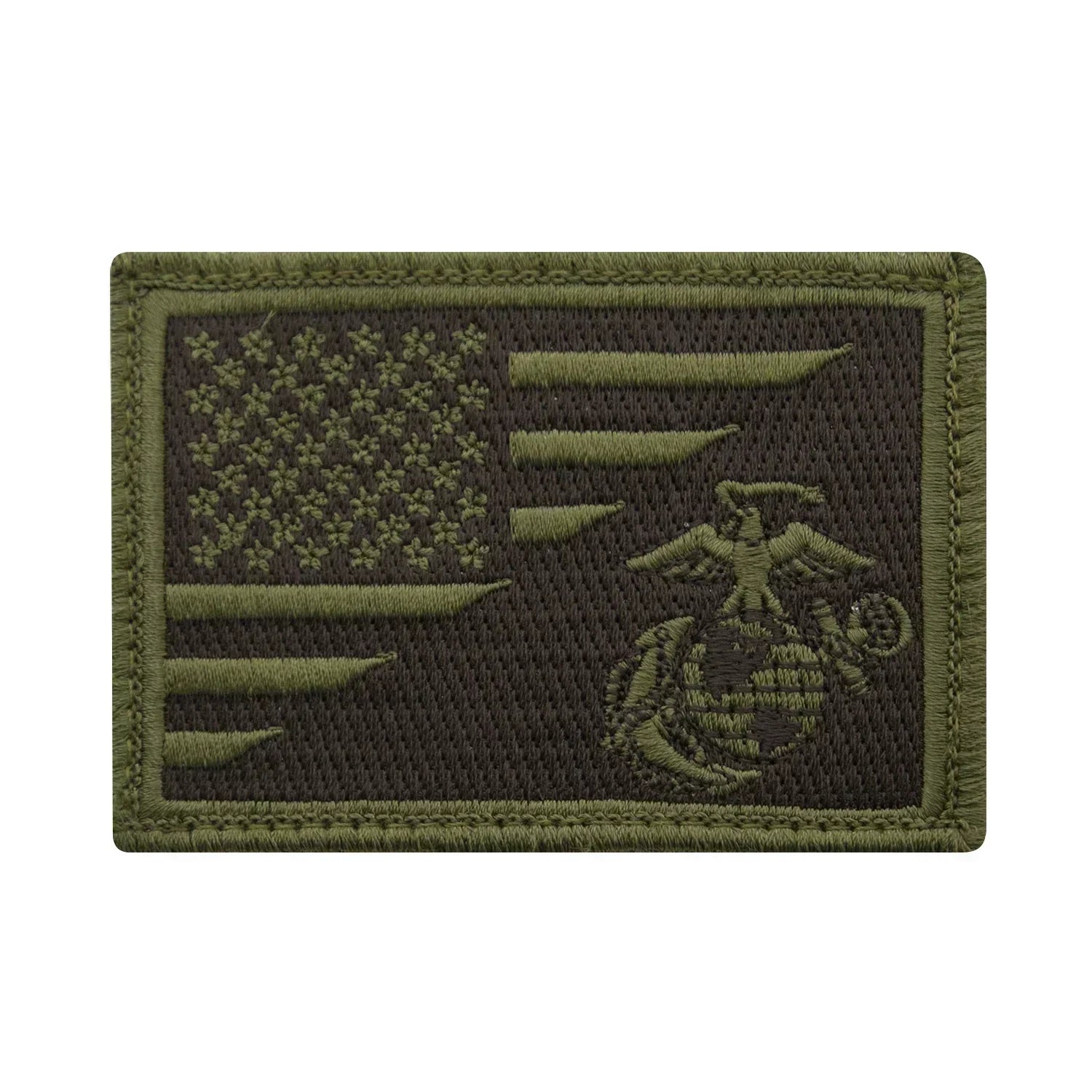 Us Flag / Usmc Eagle Globe and Anchor Morale Patch
