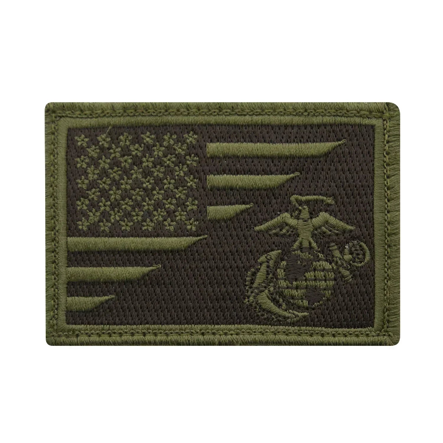 Us Flag / Usmc Eagle Globe and Anchor Morale Patch