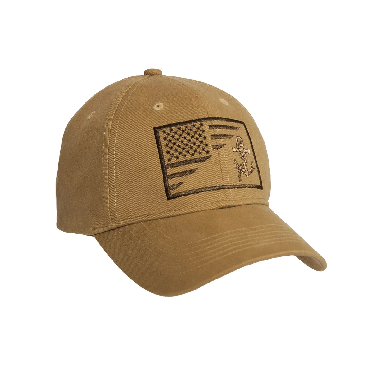 Us Navy Anchor / Flag Low Profile Cap