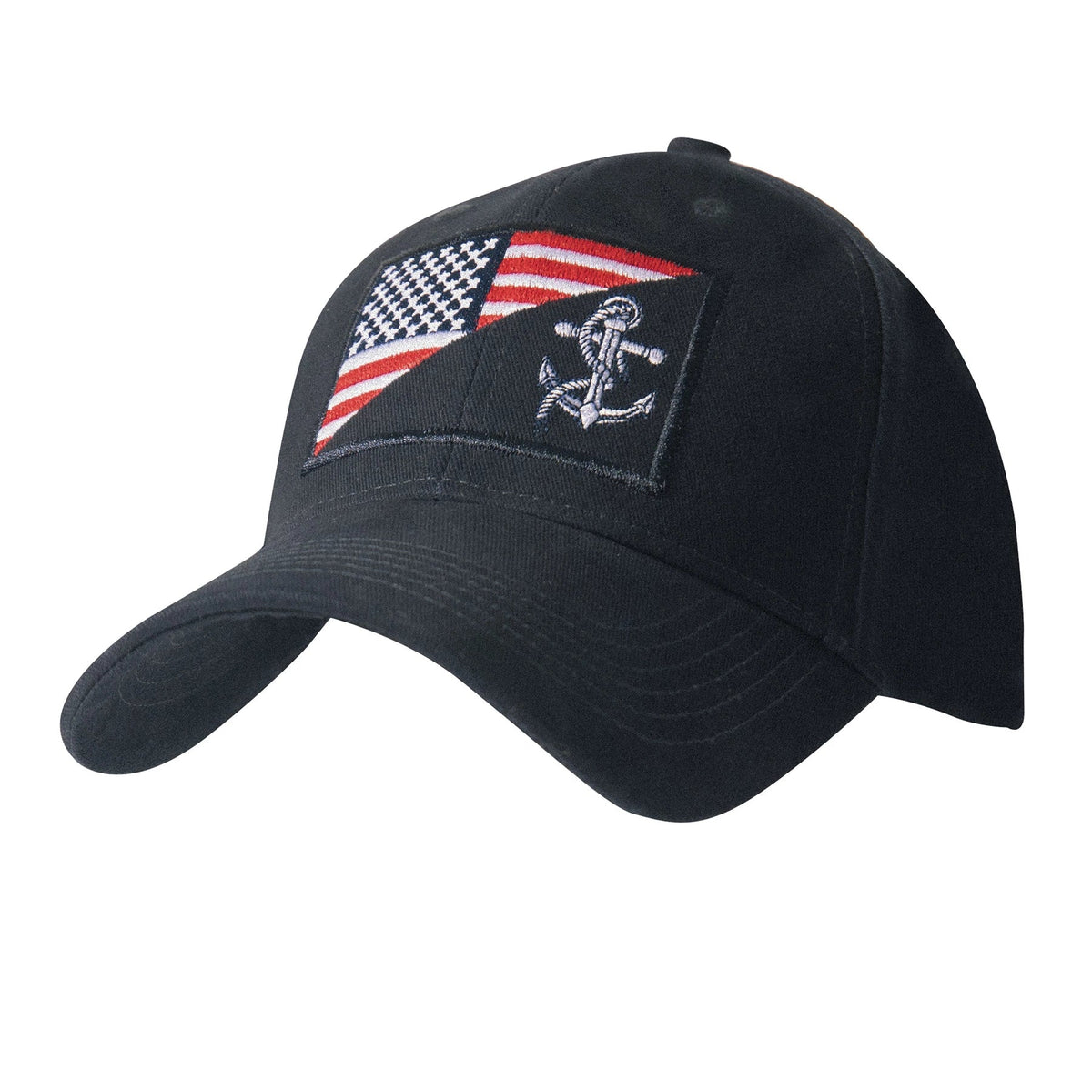 Us Navy Anchor / Flag Low Profile Cap