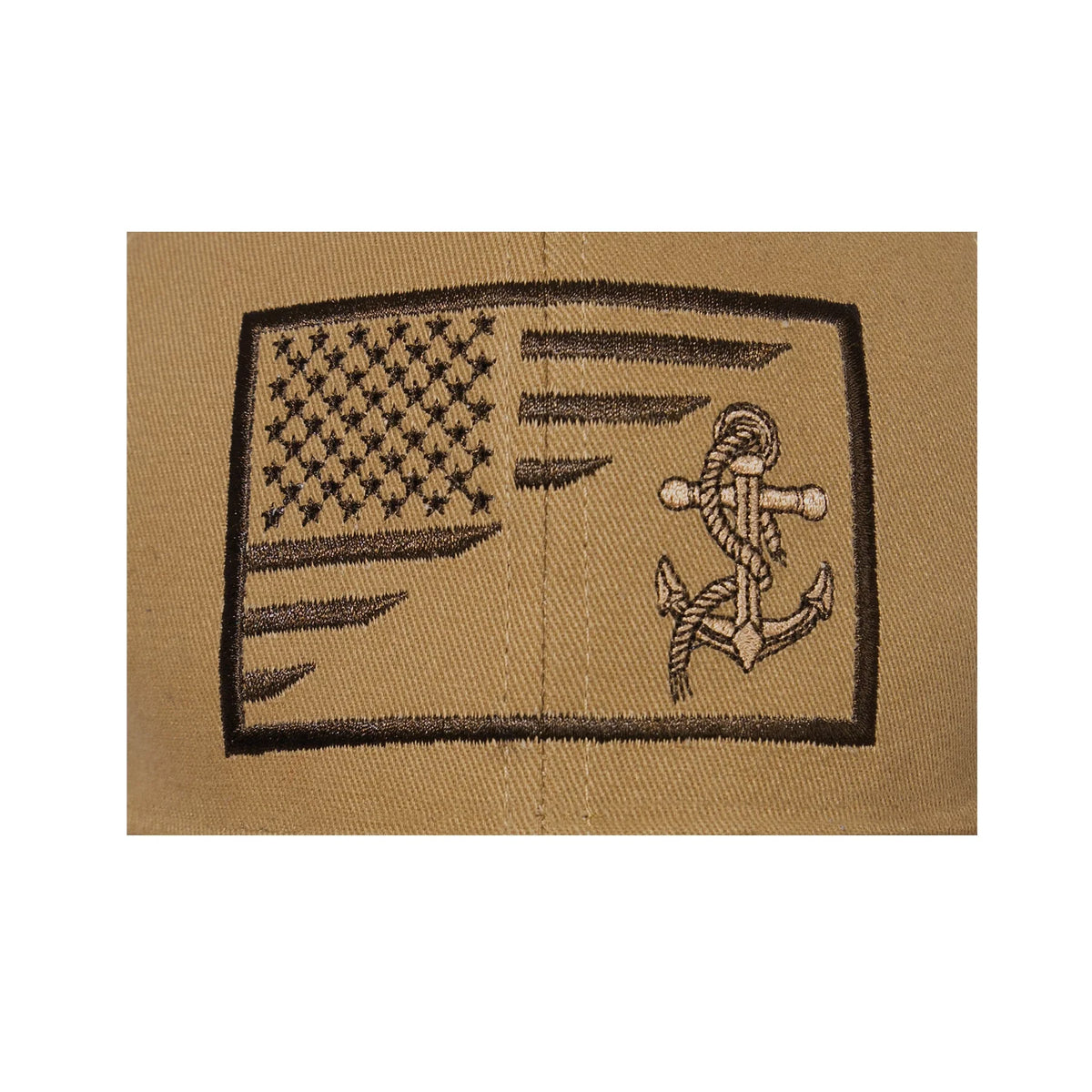 Us Navy Anchor / Flag Low Profile Cap