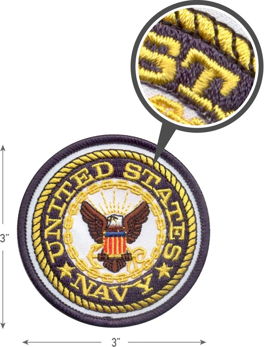Us Navy Round Patch