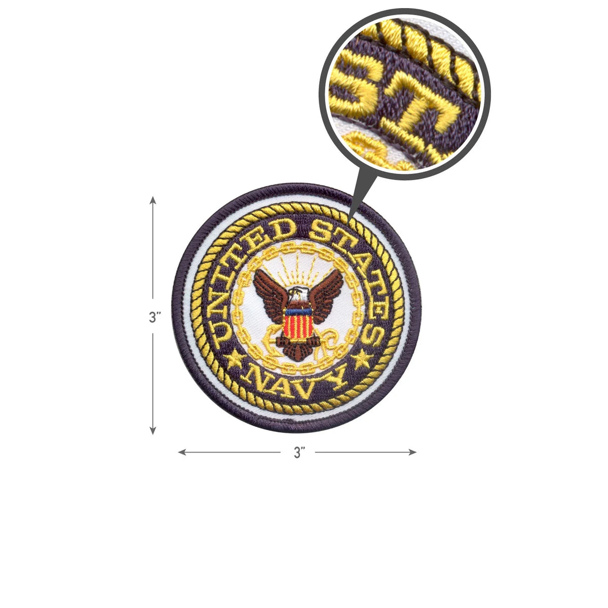 Us Navy Round Patch