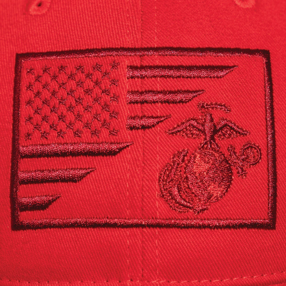 Usmc Eagle Globe and Anchor / us Flag Low Pro Cap
