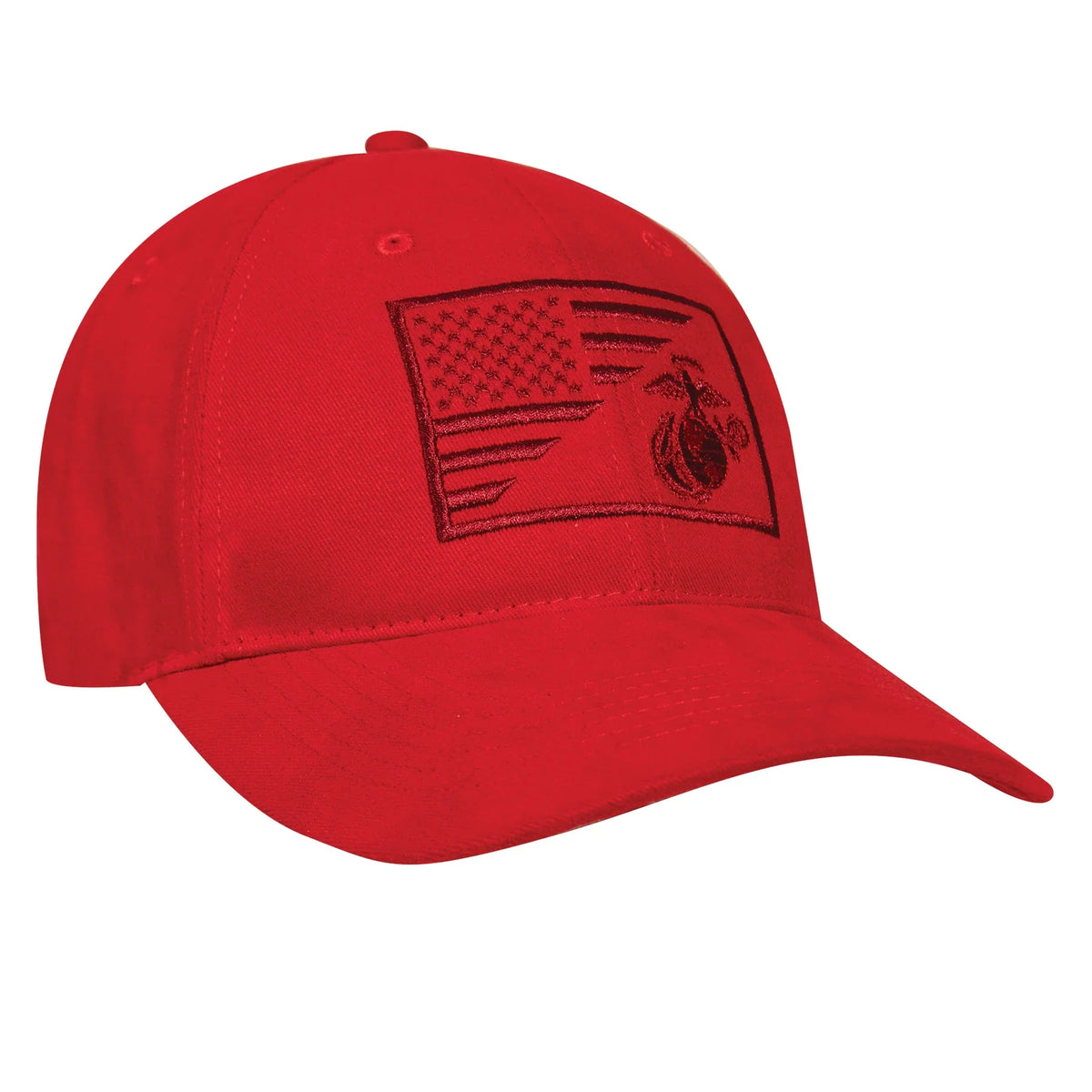 Usmc Eagle Globe and Anchor / us Flag Low Pro Cap