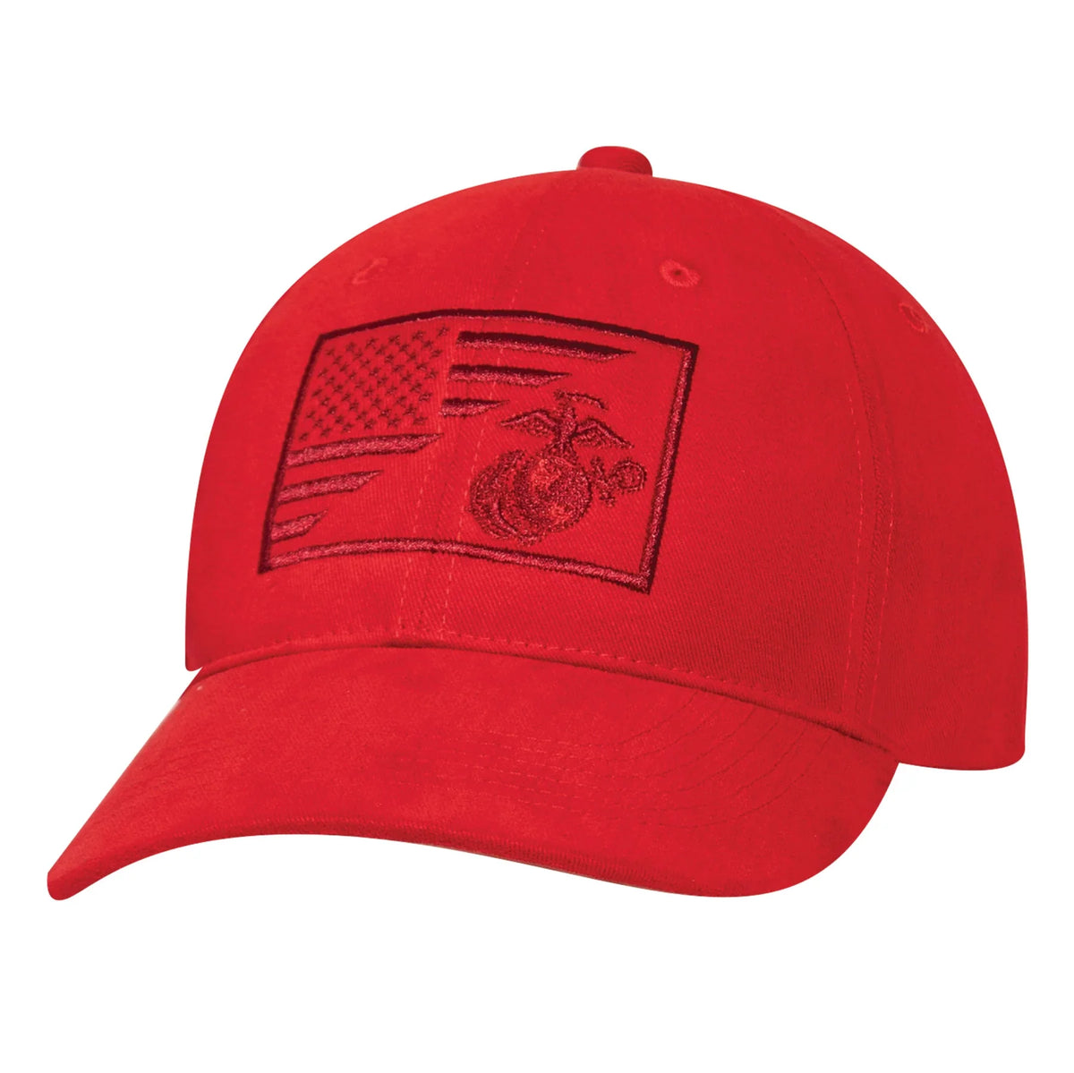 Usmc Eagle Globe and Anchor / us Flag Low Pro Cap