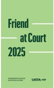 Usta Friend at Court 2025 Handbook - Green White