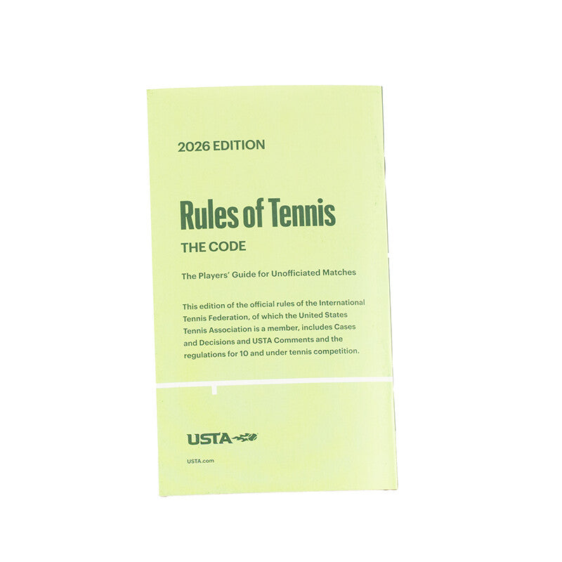 Usta Rules of Tennis 2026 Handbook - Os