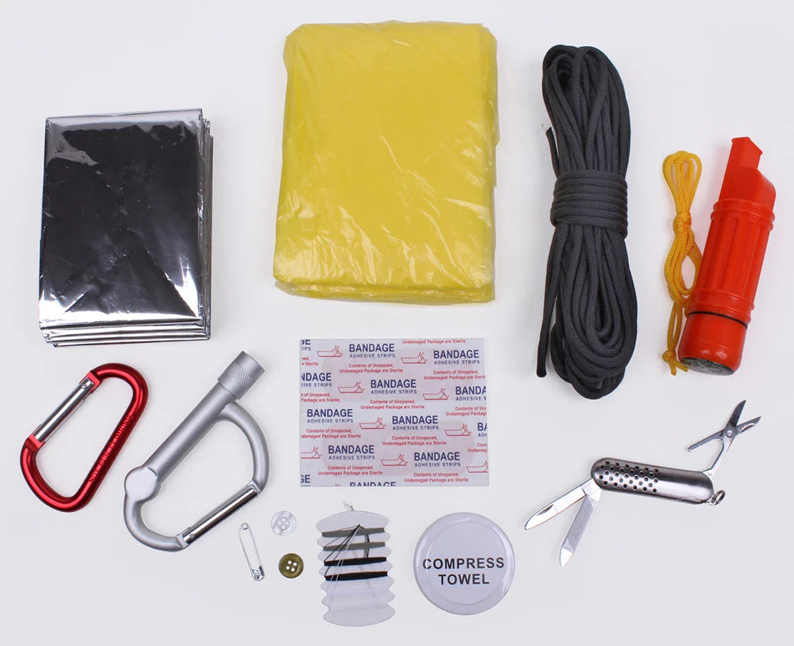 Utility Pouch with Survival Kit Essentials
