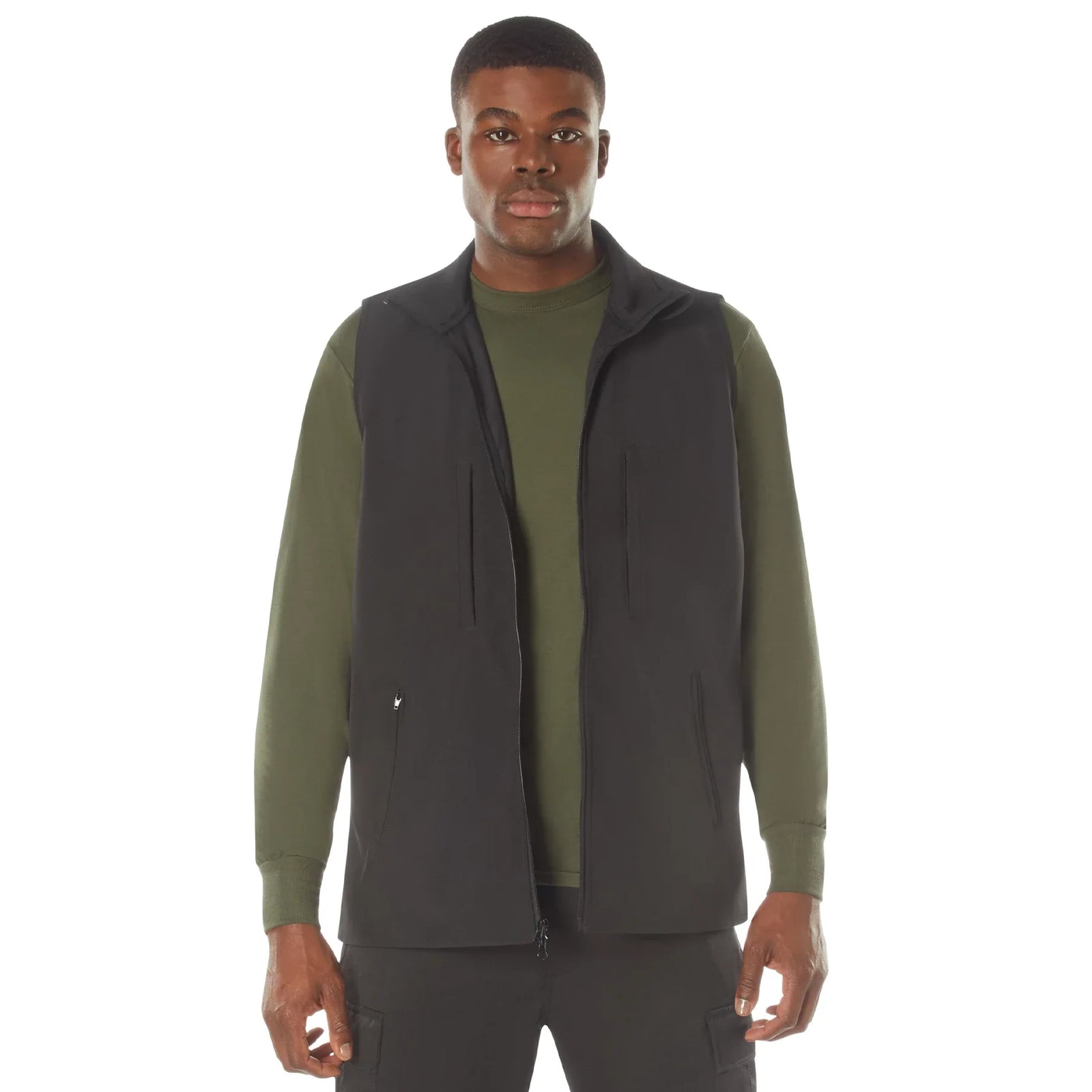 V2 Concealed Carry Soft Shell Vest - Black / s
