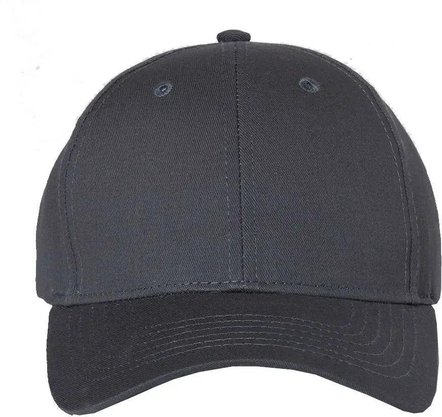 Valucap 2260 Cotton Twill Cap - Dark Grey - Gray / one Size Fits Most
