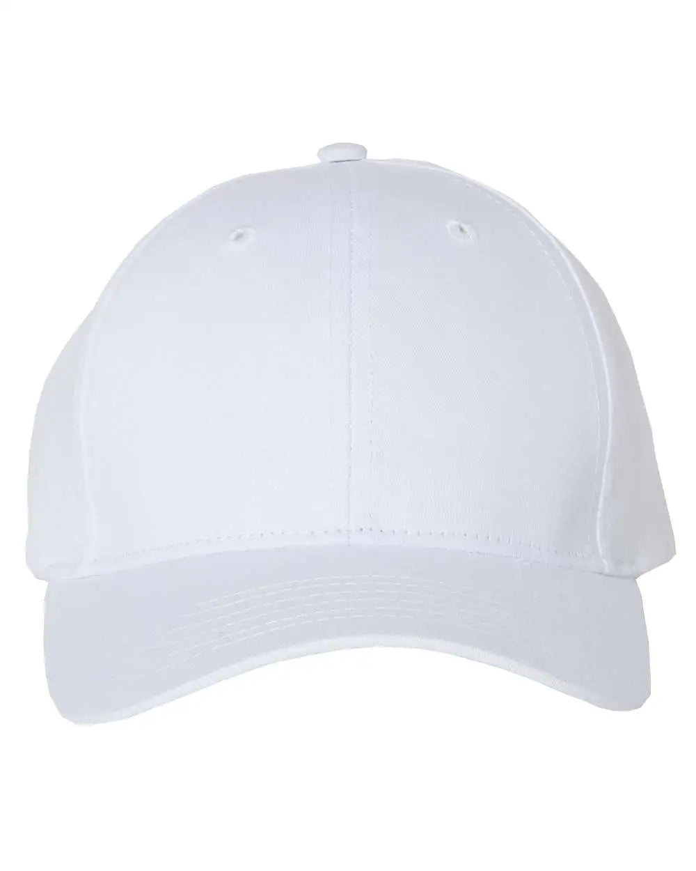 Valucap 2260 Cotton Twill Cap - White - one Size Fits Most