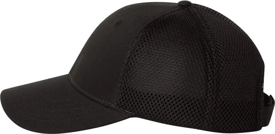 Valucap 3200 Spacer Mesh-back Cap - Black - one Size Fits Most