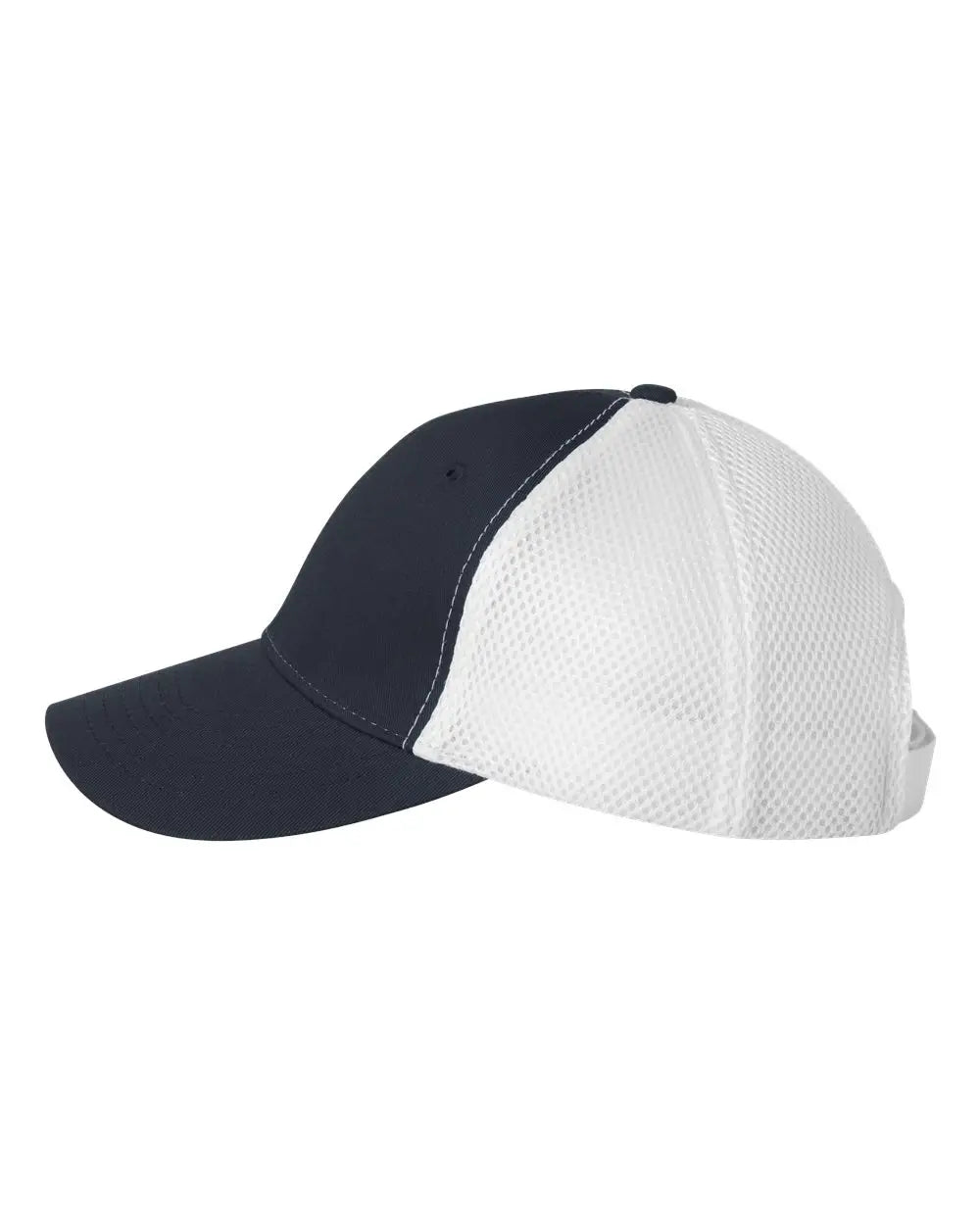 Valucap 3200 Spacer Mesh-back Cap - Navy White - one Size Fits Most
